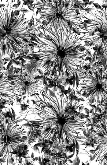 567704-手绘大理花手绘花草女装裙男装外套窗