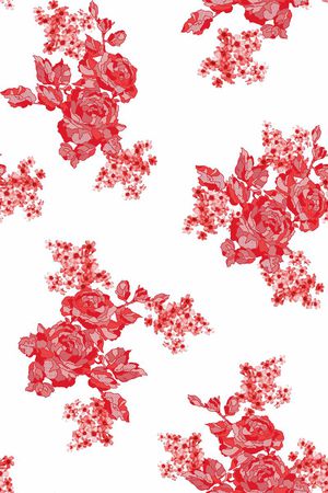 黑白印花华亿平台图片