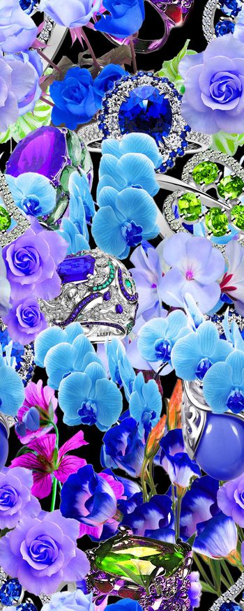 567863-数码 宝石鲜花