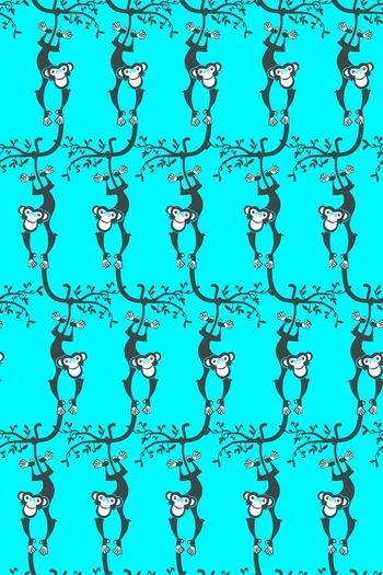 567919-时尚潮牌规则猴子上树动物华亿平台