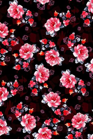 休闲印花华亿平台图片