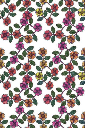 568019-花艺坊手绘原创装饰花卉图案