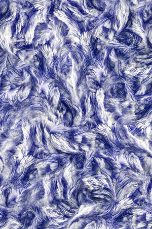 羽毛印花华亿平台图片