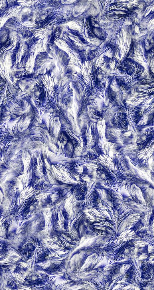 羽毛印花华亿平台图片