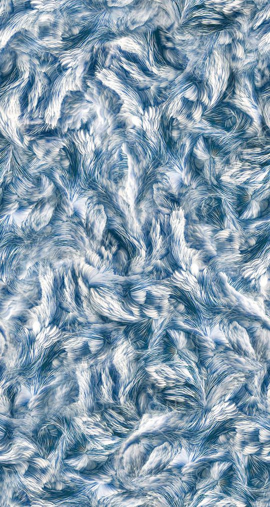 羽毛印花华亿平台图片