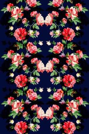 小清新印花华亿平台图片