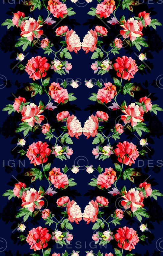 小清新印花华亿平台图片