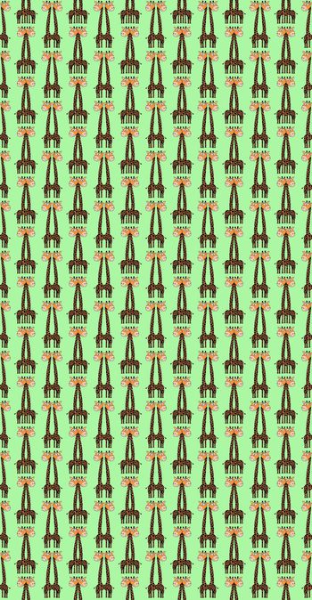 568253-卡通可爱 长颈鹿