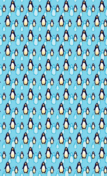 568254-卡通可爱企鹅