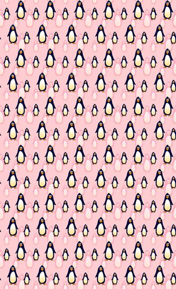 568255-卡通可爱企鹅