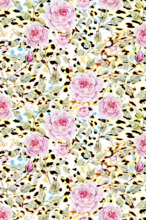 潮流时尚印花华亿平台图片