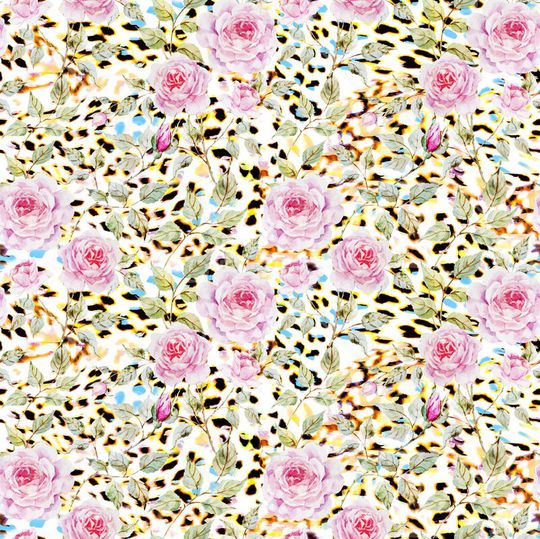 潮流时尚印花华亿平台图片