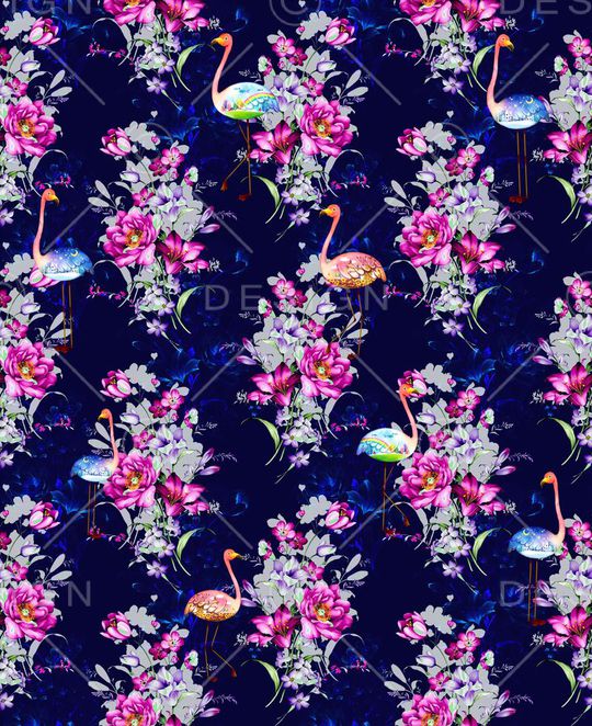 小清新印花华亿平台图片