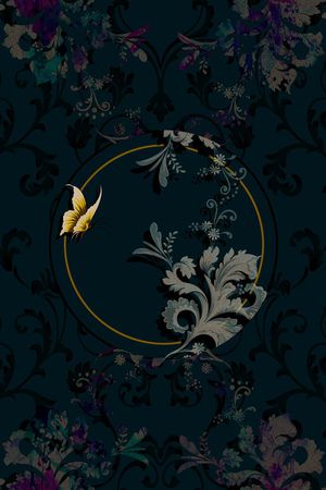 欧式花纹印花华亿平台图片