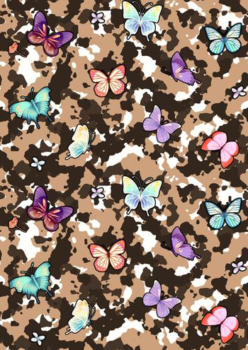 568280-迷彩蝴蝶