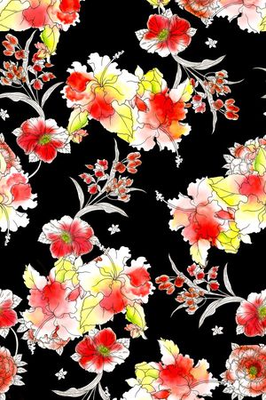 花朵印花华亿平台图片