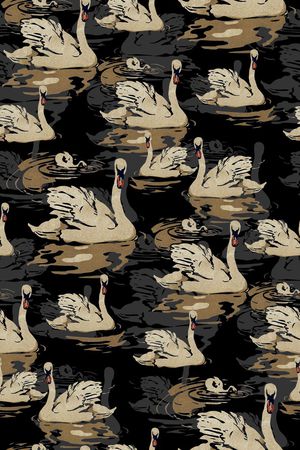 复古印花华亿平台图片