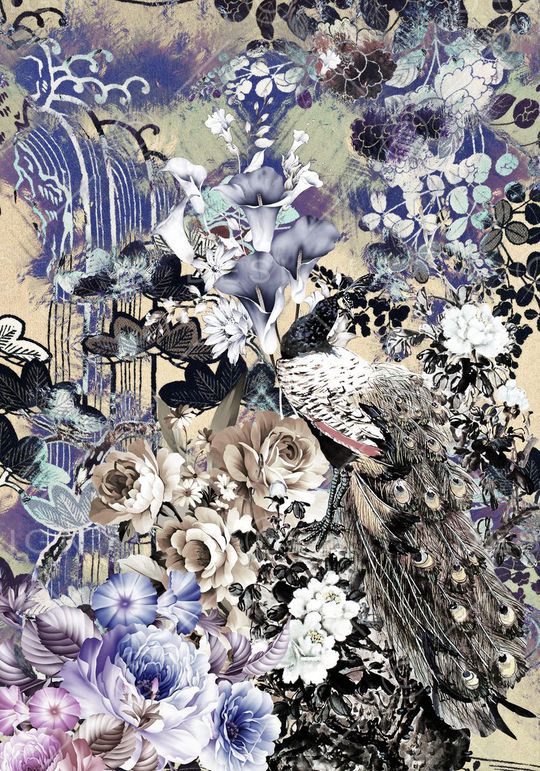 抽象印花华亿平台图片