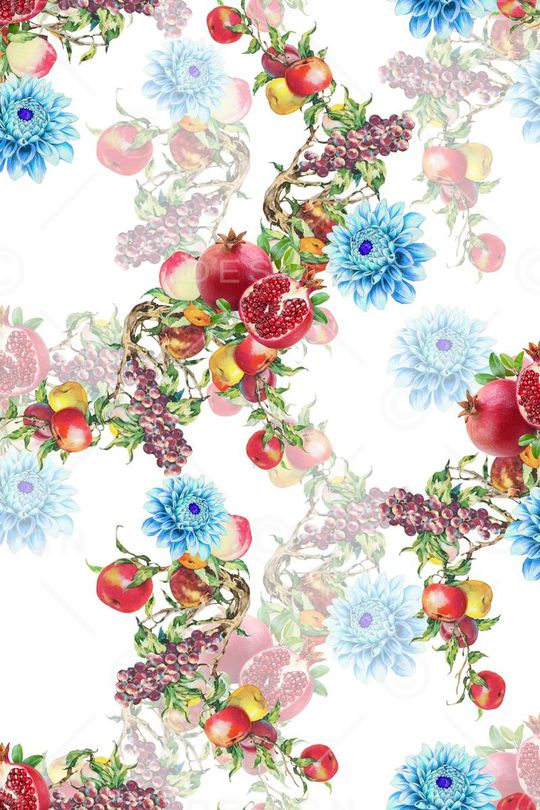 潮流时尚大牌印花华亿平台图片