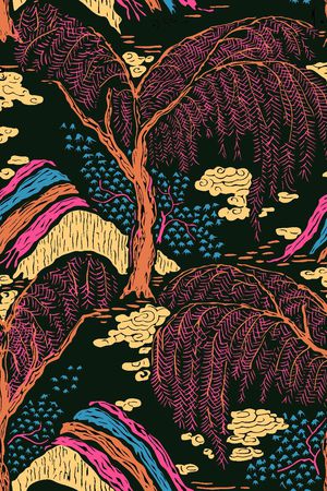 抽象印花华亿平台图片