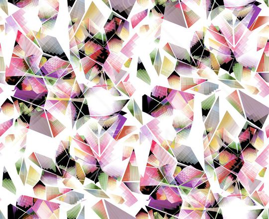 抽象印花华亿平台图片