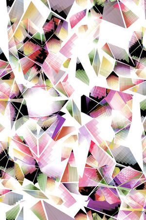 抽象印花华亿平台图片