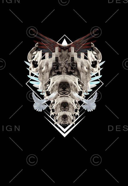 潮流时尚印花华亿平台图片