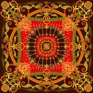 欧式宫廷风印花华亿平台图片