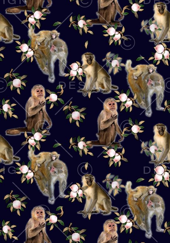 潮流时尚印花华亿平台图片