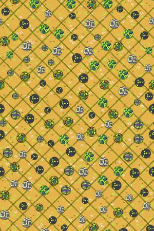 卡通图案印花华亿平台图片