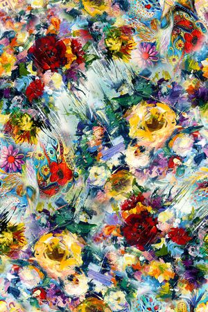 抽象印花华亿平台图片