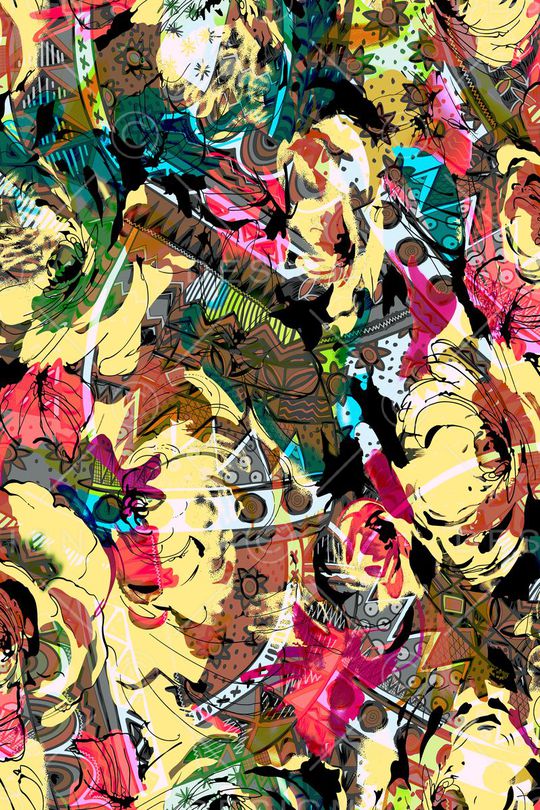 时尚印花华亿平台图片