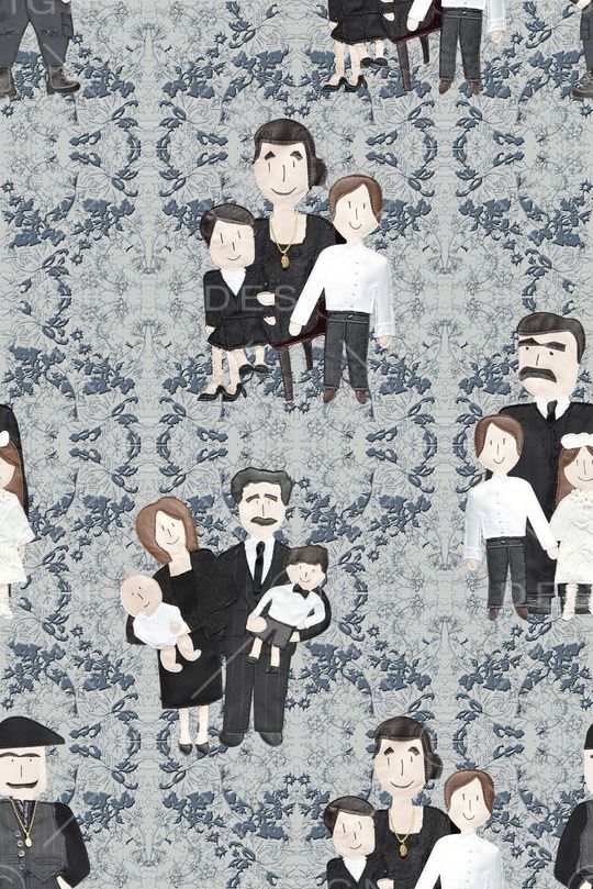 小清新花卉印花华亿平台图片