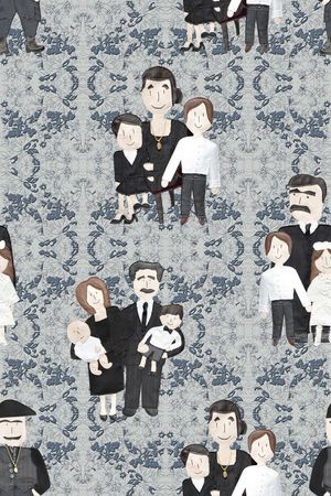 小清新花卉印花华亿平台图片