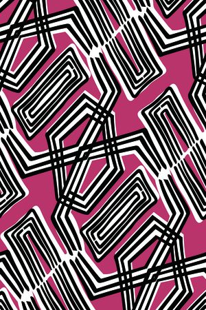 抽象花卉印花华亿平台图片