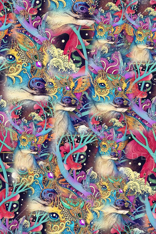 插画印花华亿平台图片