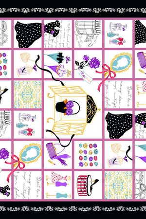 抽象印花华亿平台图片