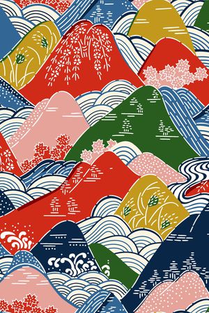 民族风印花华亿平台图片