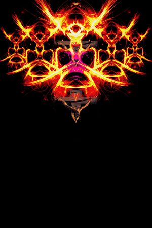 抽象印花华亿平台图片