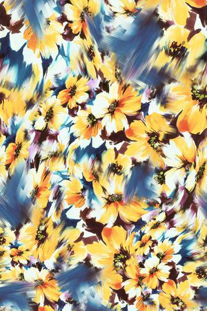 抽象印花华亿平台图片