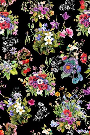 手绘印花华亿平台图片