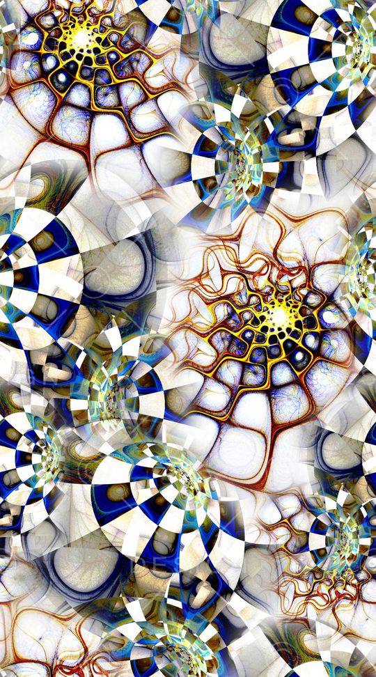 抽象印花华亿平台图片