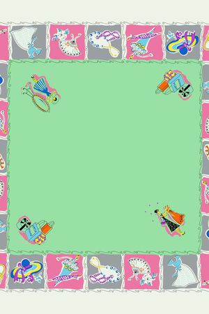 中国风印花华亿平台图片