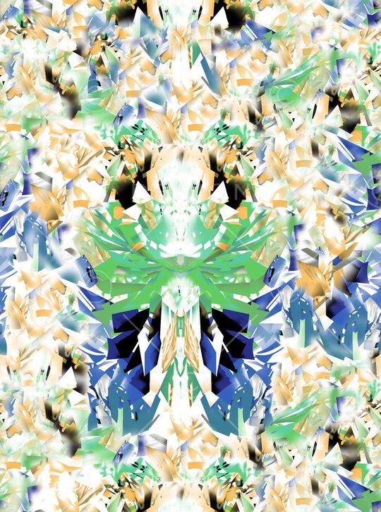 抽象印花华亿平台图片