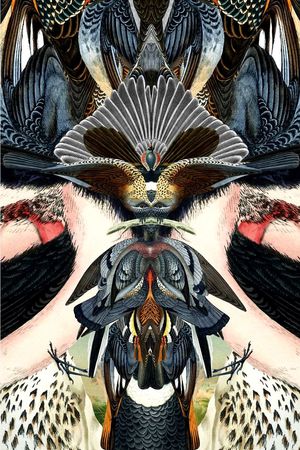 翅膀印花华亿平台图片