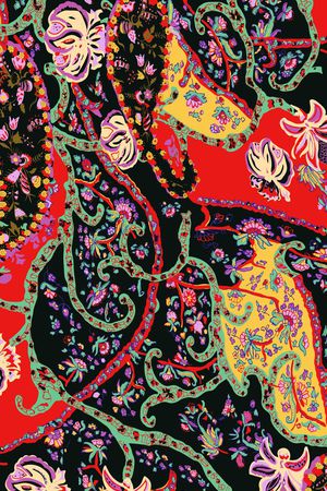 抽象印花华亿平台图片