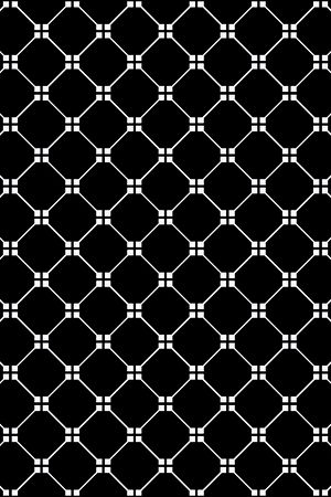 几何图形黑白传统纹样华亿平台印花华亿平台图片