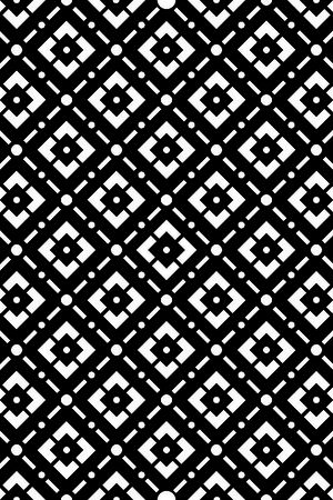 几何图形黑白传统纹样华亿平台印花华亿平台图片