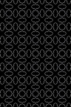 几何图形黑白传统纹样华亿平台印花华亿平台图片