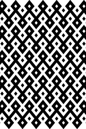 几何图形黑白传统纹样华亿平台印花华亿平台图片
